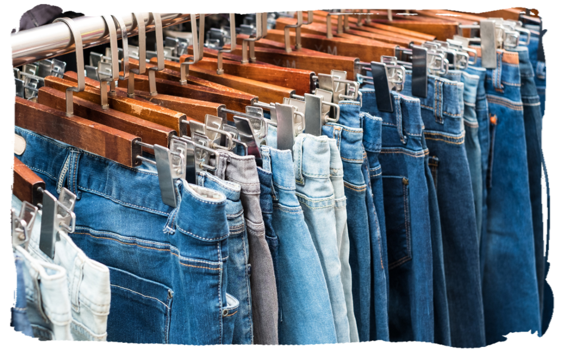 Thrift Store Jeans